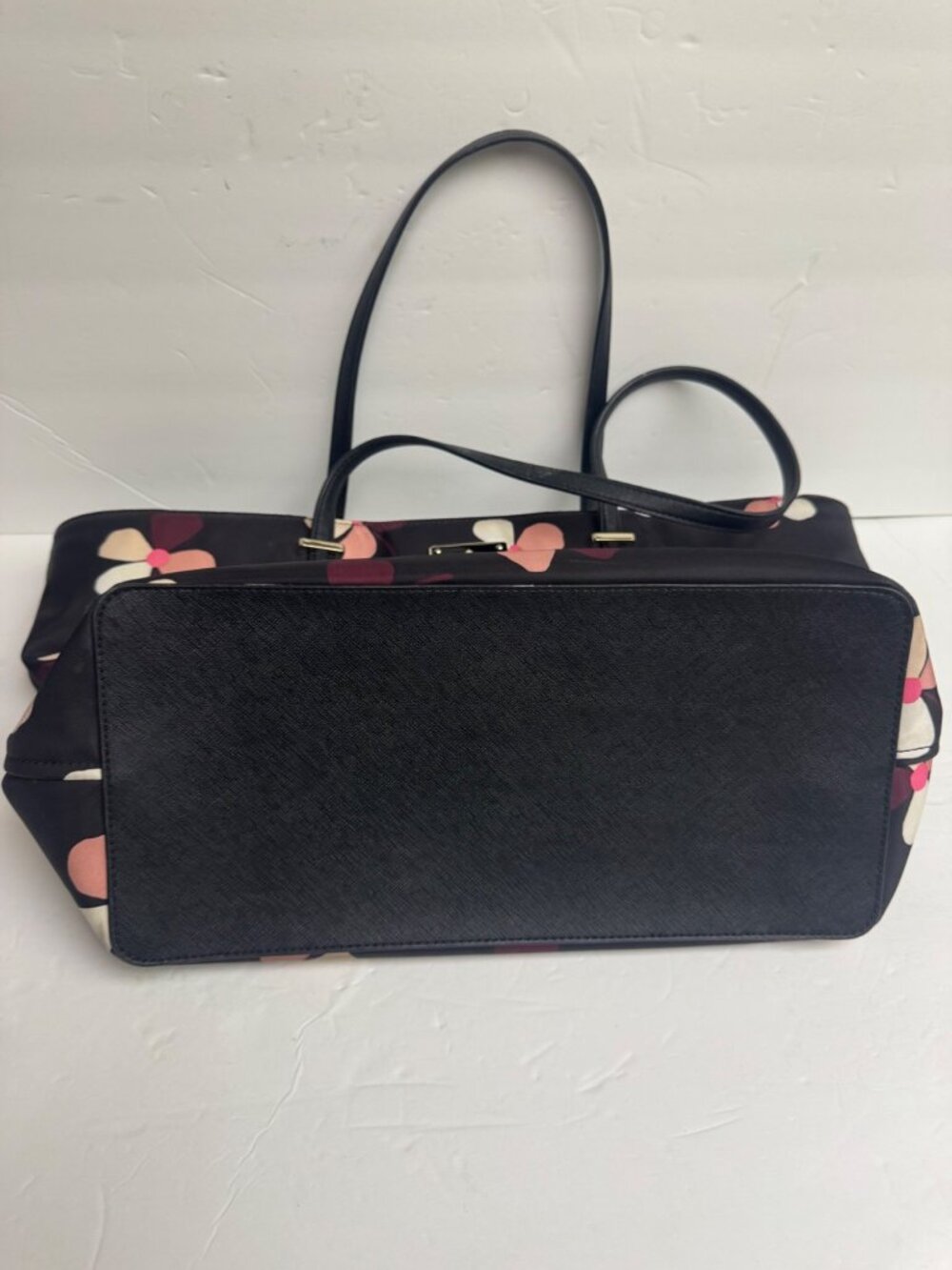 Kate Spade Wilson Road Margareta Butterfly Nylon Tote Bag Black Pink Women - Picture 10 of 10